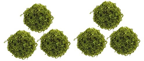 Zerodeko 6pcs Hanging Topiary Plant Balls Green Artificial Plants Festive Home Decor