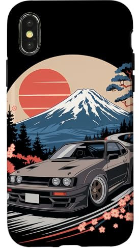 iPhone X/XS JDM car Japanese Retro Car Racing Drifting Legend Tuning Case