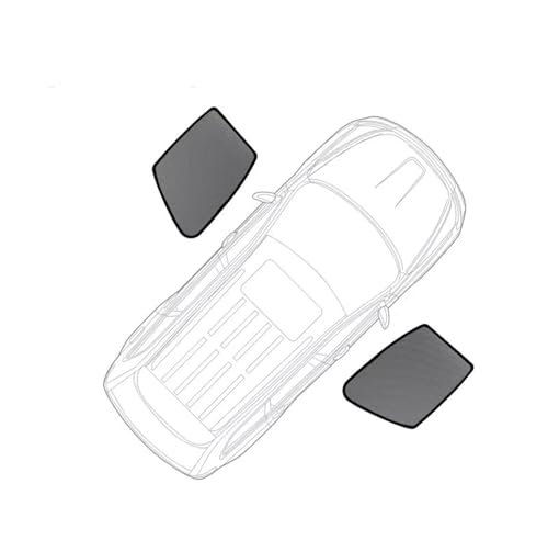Parasol Coche Delantero Parasol Ventana De Coche para Mercedes para Benz para Clase A Hatchback para W177 2019-2024 Cortina para Marco De Parabrisas Delantero Parasol Luna Coche(2PCS Front Windows)