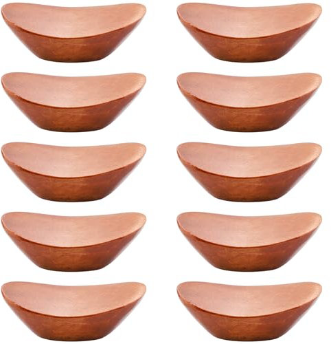 Chopstick Rest Set of 10 Chopsticks Holder Wood (Dark Wood Colour)