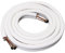 WFGJSK Tubería de Cobre aislada de 1/2/3/4/7m, Accesorios de tuberías de Aire Acondicionado de 1/4 ''y 3/8'', par de Tubos de Bobina, Juego de Cables de línea Dividida, Aire Acondicionado(3M)