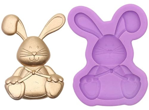 Schokoladenform für Ostern: Osterbackform aus Silikon, flexible Kuchenform | Dessertform aus Silikon mit Antihaftbeschichtung für den Pos