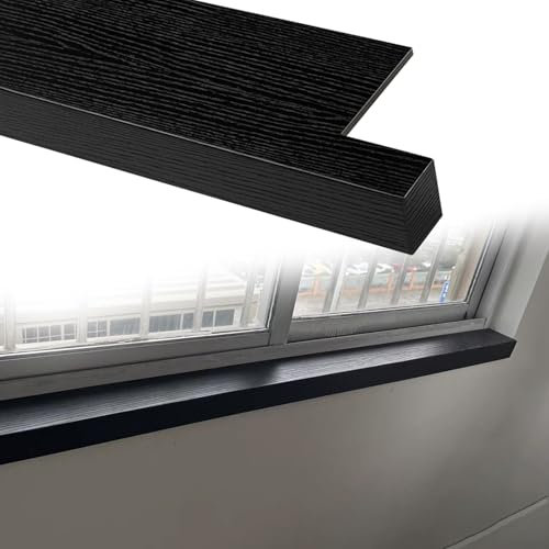 HDZNDH Copertura per davanzale di Finestra Protezione Davanzale Rivestimento della con venature del Legno