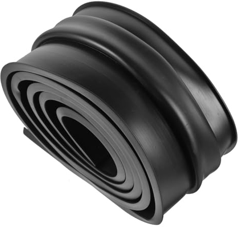 ROMISBABA Garagentor dichtung Gummilippe Bodendichtung Garagentore Wetterfestes Türdichtungsprofil Schutz vor Wind Wasser Staub Flexible Gummidichtung für Innen Außen