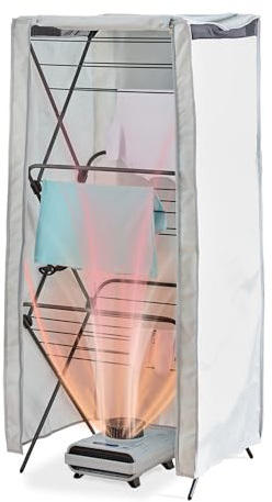 Minky SureDRI Heat Pod Pro, Dries Clothes 4x Faster, Transform 3 Tier Clothes Airer into Heated Clothes Airer, 1.5M Cord, Up to 3 Hours Working Time, Low Running Costs, Compact & Portable