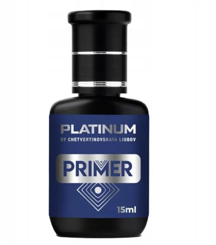 PLATINUM Wimpern Primer-Bonder – Wimpern Primer ohne Alkohol – aminbasierte Formel – 15 ml