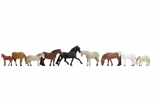 NOCH 45761 Horses (9) Figure Set