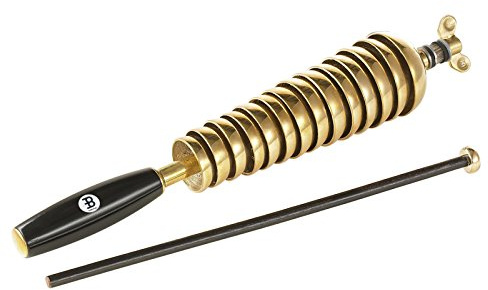 Meinl Percussion Hand Bell Tree - Glockenstab mit 14 Messingglocken - Handgehalten - Mit Holzgriff und Schlägel - Messing, Gold (BT14)