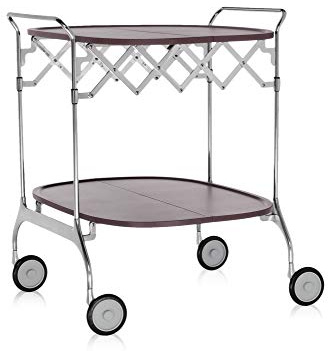 Kartell Gastone, Plastik, violett, 62 x 70 x 68 cm