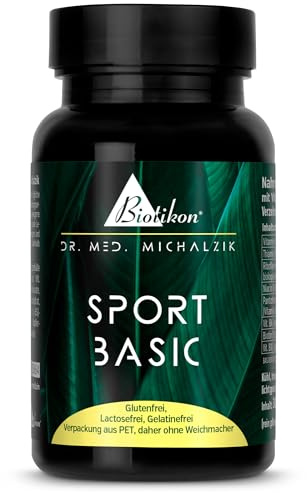 Sport Basic Dr. Michalzik - Vit. A, B1, B2, B6, B9 Folsäure | Mit Vitamin C, Vitamin D3, Zink und bioaktiven B-Vitaminen • eigene deutsche Produktion • ohne Zusätze