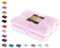 DecoKing Kuscheldecke 150x200 cm rosa Decke Microfaser Wohndecke Tagesdecke Fleece weich sanft kuschelig skandinavischer Stil pink Puder Henry