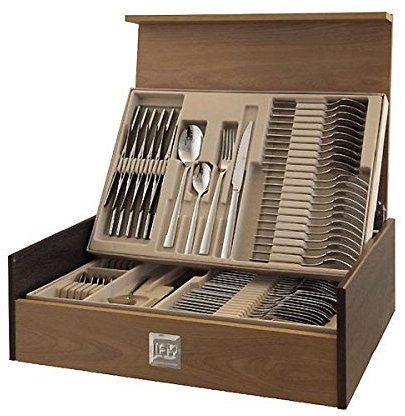 Jay Cuberteria Titanio 113 Piezas INOX 18/10, 0
