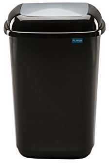 Plafor Quatro Segregation Poubelle Argenté 12 l