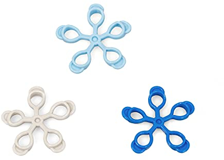 AFH Finger Expander | Hand Exerciser | Hand Trainer | Handmuskeltrainer | Premium QUALITÄT | Spar-Set: sehr-leicht, leicht und mittel