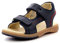 Kickers Garçon Platino Sandales Bout Ouvert, Bleu (Marine 10), 38 EU