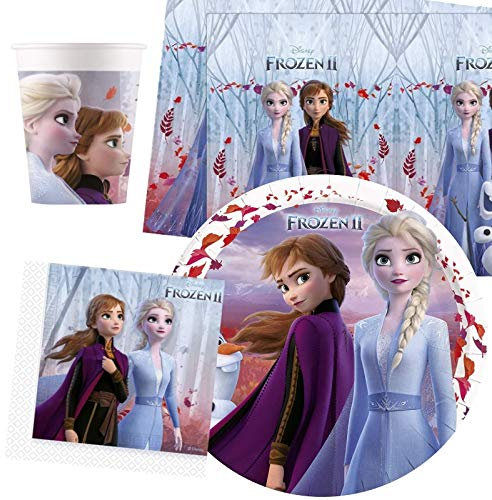 Frozen 2 Party Tableware Pack for 8