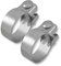 2x Breitbandschellen ø von 37-82 mm Auspuff Schelle Klemme Traktor Verzinkt (63,5 mm (62-65mm))