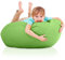 Gaming Sitzsack Kinder Jungen mit füllung - Sitzkissen, Bodenkissen - Sofa Couch fur Kuschelecke Kinderzimmer Ideen - Bean Bag, Kindersessel, Baby Sofa Grün