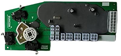 JWDAWN 65020 Elektronischer Gashebelregler Gaspedal Commander Sprint Booster Golfwagen Potentiometer für Rema 9400-11 Pinnenkopf Betätigungshebel Montage