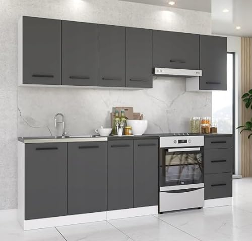 Tarraco Comercial Muebles de Cocina Mango Gris Mate