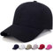 Generisch Baseballkappe für Herren und Damen, Baumwolle Vintage Baseball Cap Baseballmütze, Einfarbig Basecap Sonnenmütze Schildmütze Schildkappe