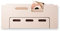 smartwood PIPI P Kinderbett 100x200 mit Lattenrost und Schublade - Holz Kinderbett mit Rusfallschutz für Jungen & Mädchen - Montessori Bett mit Bettkasten und Lattenrost 200x100 cm - weiß
