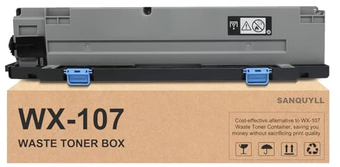 SANQUYLL WX-107 - Contenedor de tóner residual compatible con Konica Minolta AAVA0Y1 para impresoras Bizhub C250i, C300i, C360i, C450i, C550i, C650i, C750i