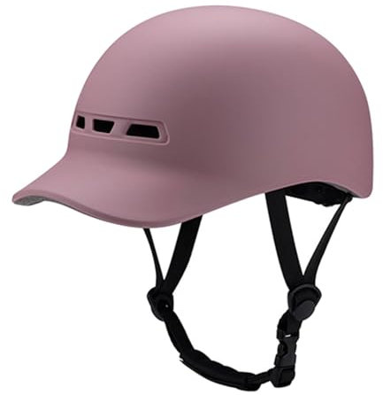 Perfeclan Casque de vélo Chapeau équestre pour Femmes Hommes mentonnière réglable Casque de Cyclisme Casques de Sport pour Skateboard vélo en Plein air, Rose