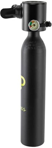 Caskunbsy Mini Bouteille de plongée avec Bouteille de plongée de 0,5 l pour 5 à 10 Minutes de plongée, réservoir d'oxygène