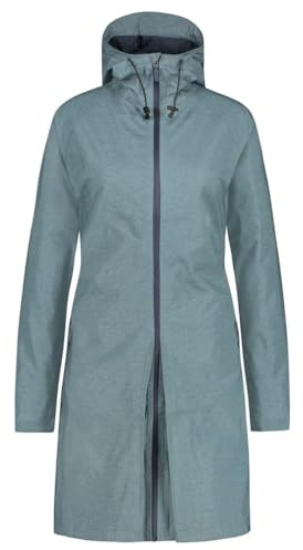 AGU Seq 10k Regenjacke Urban Outdoor Damen 2L - Steel Blue - XXL, Stahl Blau, XXL