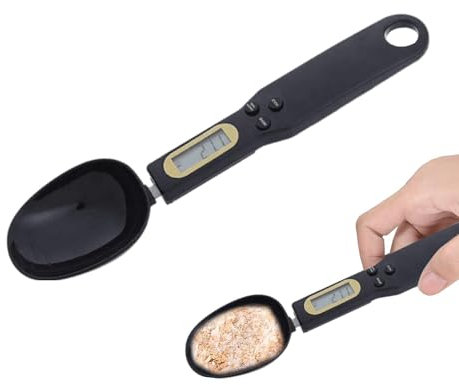 Misurino Elettronico, Bilancia Digitale,Bilancia Per Alimenti Con Display - Bilancia Da Forno Per Porzionare Latte, Tè, Farina, Spezie, Medicinali, Peso Da 0,1 Grammi A 500 Grammi
