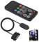 ARGB-Controller für PC, 5 V, 3-poliger RGB-ARGB-Splitter, SATA-Power-RGB-Lüfter-Controller mit 14 Tasten, RGB-Fernbedienung, kabellose Fernbedienung für Computergehäuselüfter, RGB-Lichtstreifen und