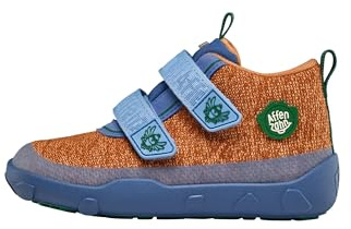 Affenzahn Übergangsschuh Knit Happy wasserdicht atmungsaktiv vegan mit Kaltfutter, Klettverschlüssen und Rutschfester Sohle Größe 21-32