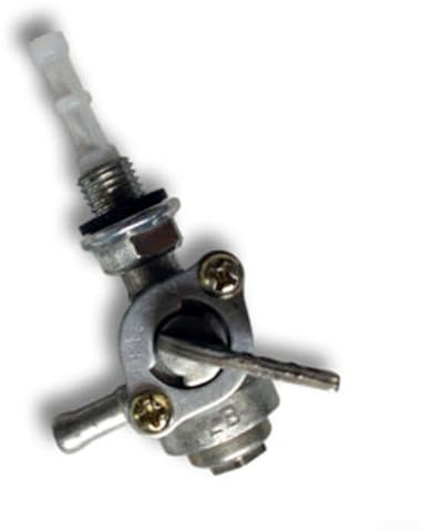 Vidonergy Generator Fuel Tap with Integrated Gas Strainer for Petrol Generators – 6mm Hose Connection, External Thread (for AG Standard), for Long Lasting Material(SKU)