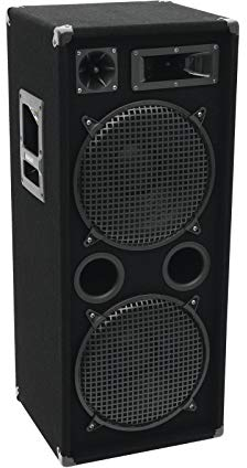 Omnitronic Altavoces DX-2222 de 3 vías 1000