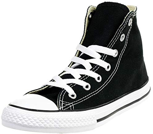 Converse Kid's Chuck Taylor All Star High Top Shoe, Black, 13 Little Kid (4-8 Years)
