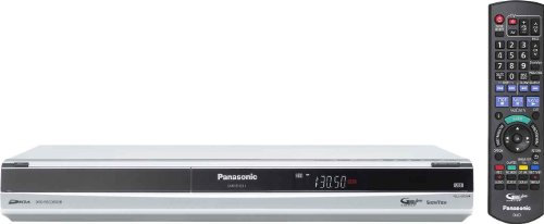 Panasonic DMR-EH535EGS Registratore DVD e Hard-Disk/combinazione registratore VHS160 GB (HDMI, Upscaler 1080p, Certificato DivX, USB 2.0) con sintonizzatore analogico integrato, colore: Argento