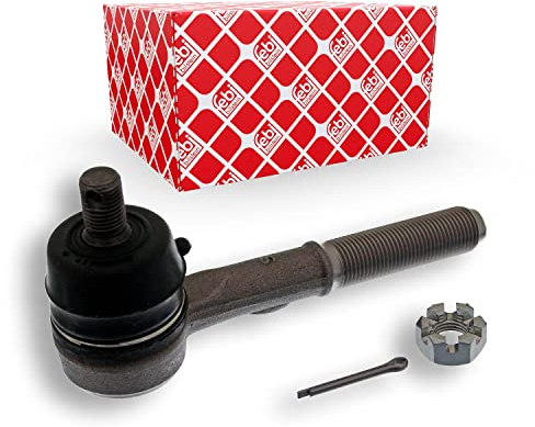 febi bilstein 42689 Spurstangenendstück mit Kronenmutter und Splint, 1 Stück