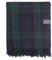 The Tartan Blanket Co. Recycelte Wolldecke Schoßgröße Schottenmuster - Black Watch (72cm x 165cm)