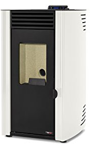 Red Pod First Estufa de Pellets, 10 KW, Blanco