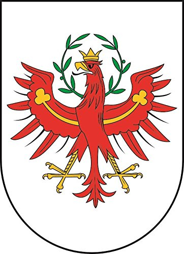 U24 Aufkleber Tirol Wappen Autoaufkleber 18 x 28 cm Sticker Konturschnitt