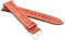 RIOS1931 Unisex Uhrenarmband Alligator Style Modell New Orleans 20 mm Cognac