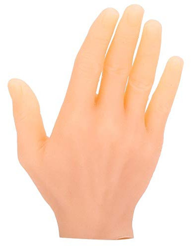 Silikon Übungshand zum Üben der Anwendung von Nagelspitzen, künstlichen Nägeln, Nagelkunst(Right Hand)