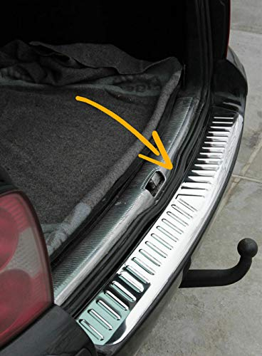 Ladekantenschutz für VW Passat B5 Variant | 3B, 3BG | 1997-2005 Edelstahl, verchromt, Ladekantenschutz