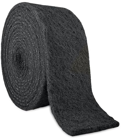 Craft-Equip Schleifvlies Rolle 5 Meter x 10 cm in P400 -MADE IN EU- langlebig und vielseitig anwendbar für z.B. HOLZ, METALL, EDELSTAHL uvm.