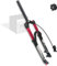 LvTu Aria Mountain Bike Forcella Anteriore MTB 26 27.5 29 Pollici 140mm Viaggio, 1-1/8 Leggero Freno a Disco Forcella Sospensione Bicicletta per 1.5-2.45 Pneumatici