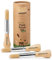 Honeysticks My First Paint Brush Set - 3 Pack. Perfect First Paint Brushes for Baby, Toddler. Jumbo Paint Brushes for Toddlers with a Chubby Wood Handle for Easy Grip. Handy Storage Container. Vegan.