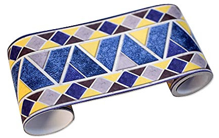 cenefas adhesivas,Adhesivos de pared autoadhesivos adhesivos de cintura impermeables y resistentes al desgaste, adhesivos decorativos adhesivos de pared tridimensionales 3D-08