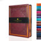 Victoria's Journals Tagebuch, Kunstleder, Vintage, Hardcover, liniertes Notizbuch, altmodisches Reisetagebuch, A5, Größe 14,5 x 20,5 cm, Burgunderrot