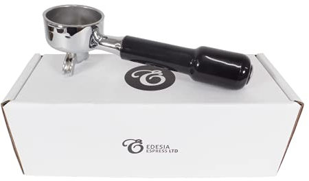 Ersatz-Siebträger kompatibel mit ISOMAC 53 mm-Espressomaschinen - 2 Ausläufe - 14 g Sieb - 2 Tassen